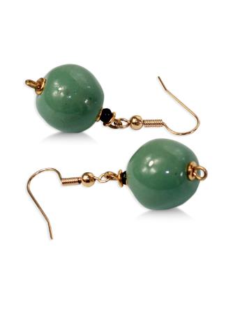 Kazuri Øreringe, Victoria Green